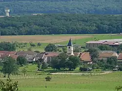 Vue du cœur du village.