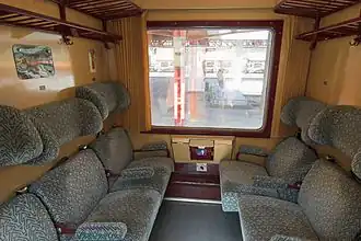 Aménagement en compartiments (ÖBB 4010).