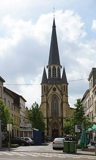 L'église Notre-Dame-Immaculée, à Anderlecht.