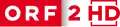 Logo actuel de ORF 2 HD depuis le 9 janvier 2012