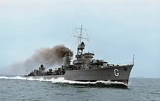 illustration de ORP Grom (destroyer, 1936)