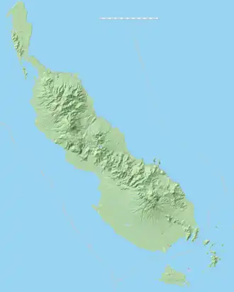 (Voir situation sur carte : Bougainville)