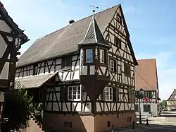 Maison de vigneron, rue Principale.