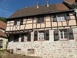 Maison de boulanger, rue Gelders.