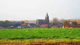 L'église d'Obigies.