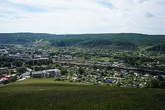 Vue générale d'Obloutchie.