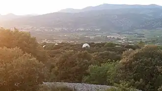 Vue de l'observatoire astronomique.