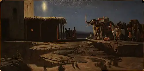 L'Arrivée des Mages à Bethléem (1864), musée des Beaux-Arts de Reims.