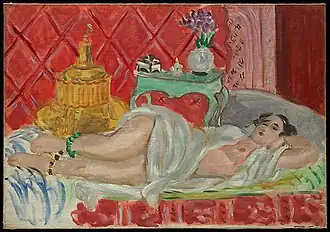 Odalisque, harmonie rouge, 1926-1927 – Metropolitan Museum of Art, New York.