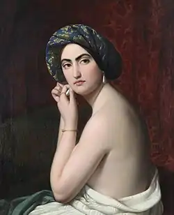 Odalisque, Salon de 1843, Troyes, musée des Beaux-Arts et d'Archéologie (musée Saint-Loup)