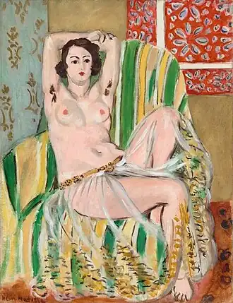 Odalisque aux bras levés, 1923 – National Gallery of Art, Washington.