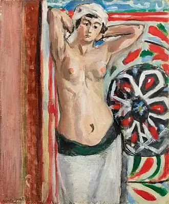 Odalisque aux bras levés, 1921 – Musée Artizon, Tokyo.