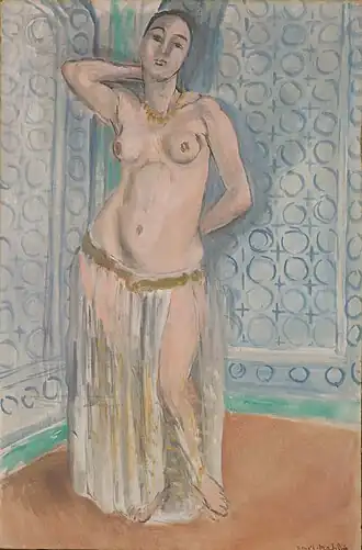 Odalisque bleue, 1921-1922 – Musée de l'Orangerie, Paris.