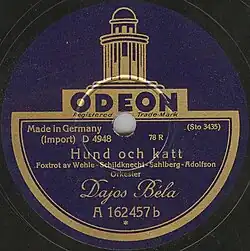 étiquette de disque