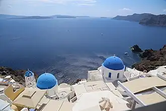 Église de la Résurrection-du-Christ d'Oía à Santorin.