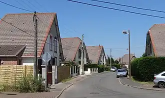 Une rue typique de la cité.