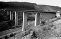 Le viaduc de Weisswasser (hiver 1954-55)