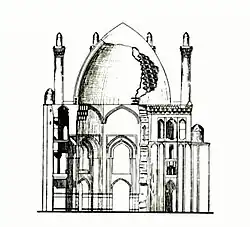 Section mosquée et coupole