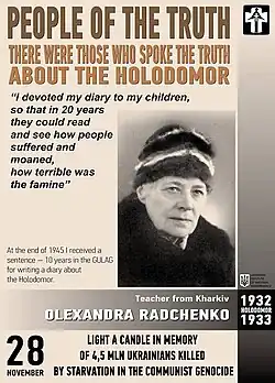 Olexandra Radtchenko enseignante,