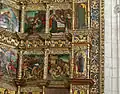 Détail du retable