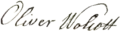 Signature de Oliver Wolcott