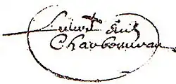 signature d'Olivier Charbonneau