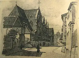 L'église Sainte-Croix, Liège