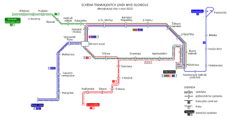 Image illustrative de l’article Tramway d'Olomouc