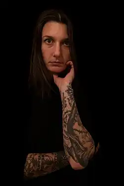 Description de l'image Olympe de Gê photographed by Alexander Bee.jpg.