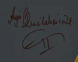 signature d'Anja Schneiderheinze