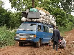 Difficultés du transport.