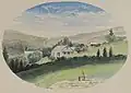 Aquarelle de John Turnbull Thomson (v. 1865)