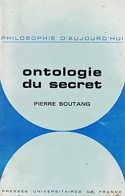 Image illustrative de l’article Ontologie du secret