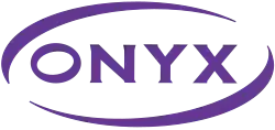 Ancien logo d'ONYX du 6 janvier 1996 au 8 septembre 2000