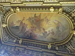 Joanny Domer, Le Triomphe d'Apollon (1886), plafond du foyer.