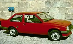 Opel Corsa TR Standard deux portes (1982–1985)