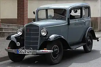Opel P4, année 1936.