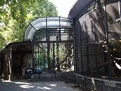 Loge extérieure des orangs-outans.