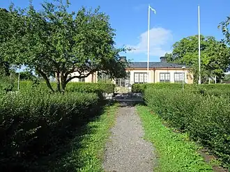 L'Orangerie construit dans les années 1730.