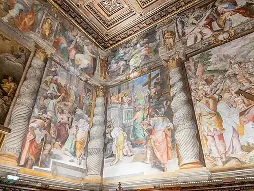 Aperçu des fresques.