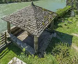 L'oratoire vu d'en haut.