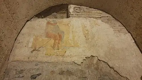 Fresque de l'Oratoire du Saint-Sauveur.