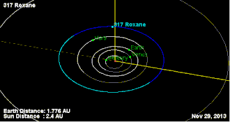 Description de l'image Orbit of 371 Roxane.gif.