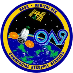 Insigne de la mission OA-9E