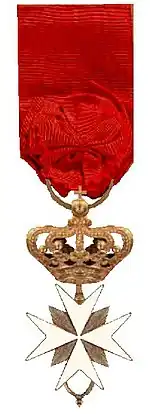 Médaille de l'ordre de l'Éperon d'or
