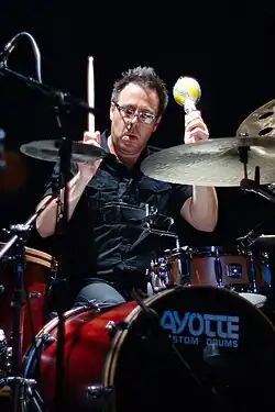 Wovenhand en 2010 (de gauche à droite) : David Eugene Edwards, Ordy Garrison, Pascal Humbert.