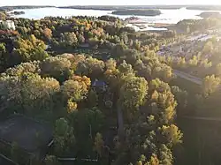 Le manoir et son parc.