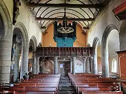 Intérieur de l'église.