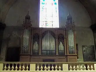Ancien orgue Puget.