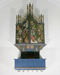 Orgue de l'église protestante de Scheemda.
